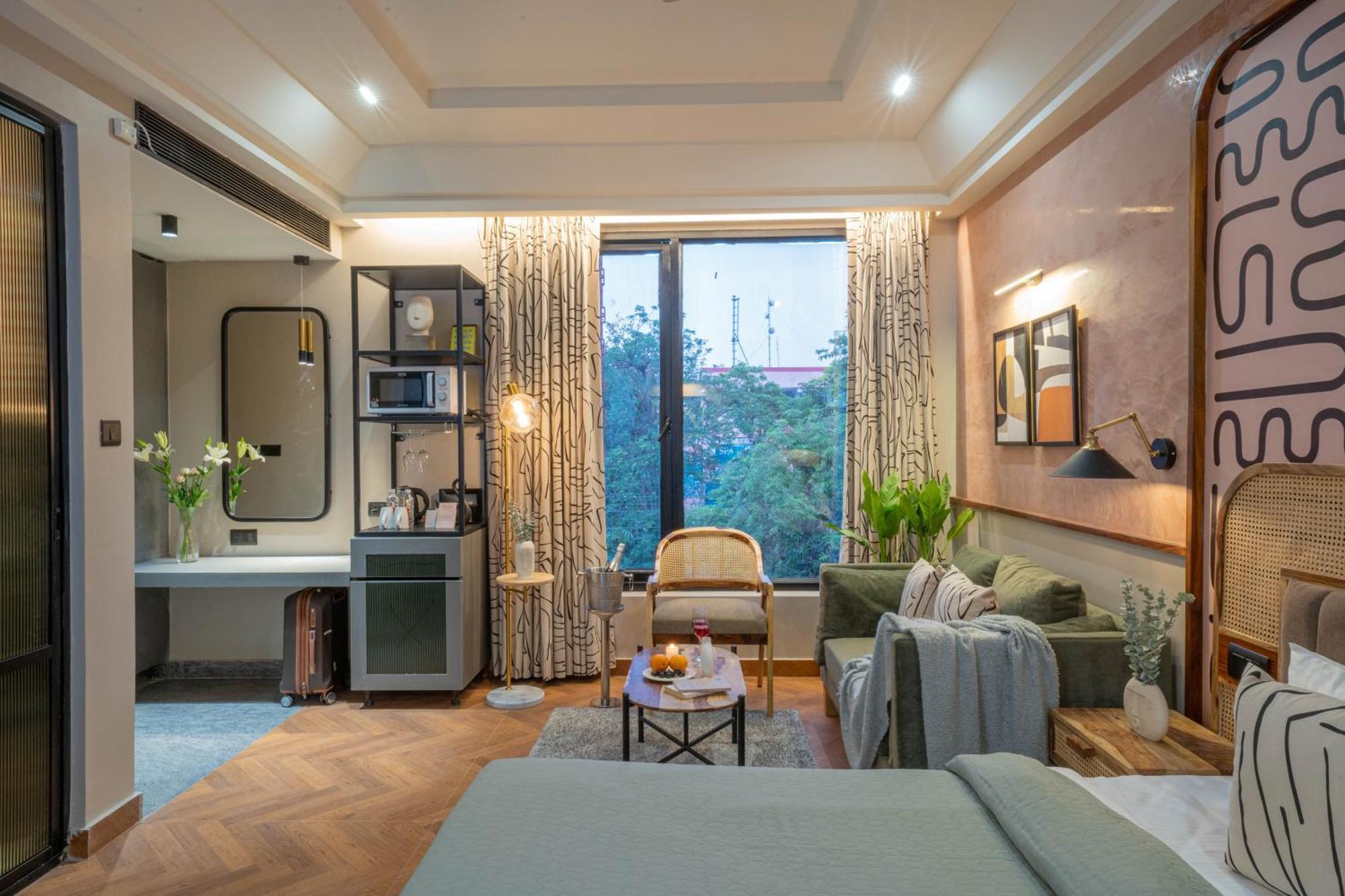 Boutique Hotel By One Tree 古尔冈 外观 照片