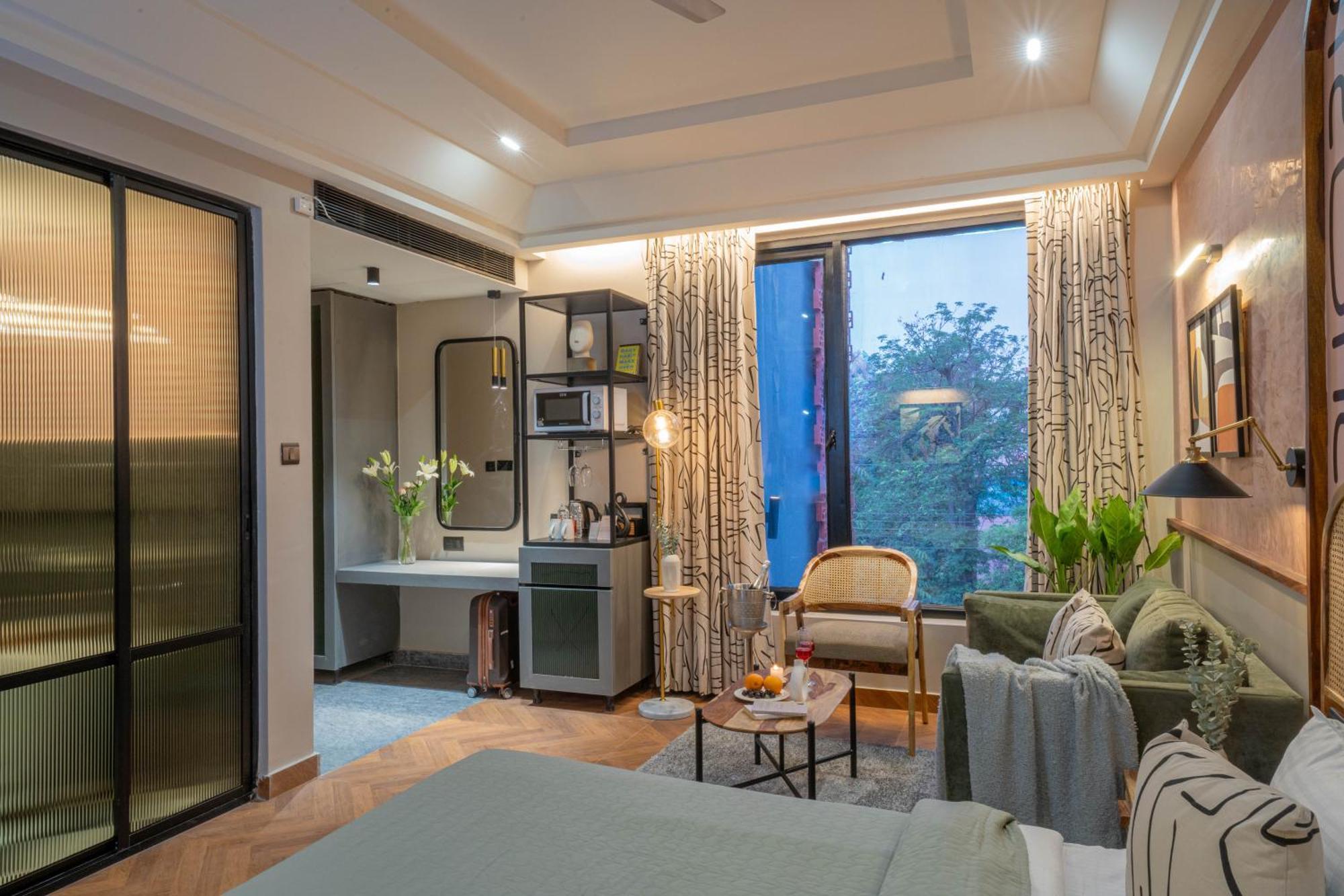 Boutique Hotel By One Tree 古尔冈 外观 照片